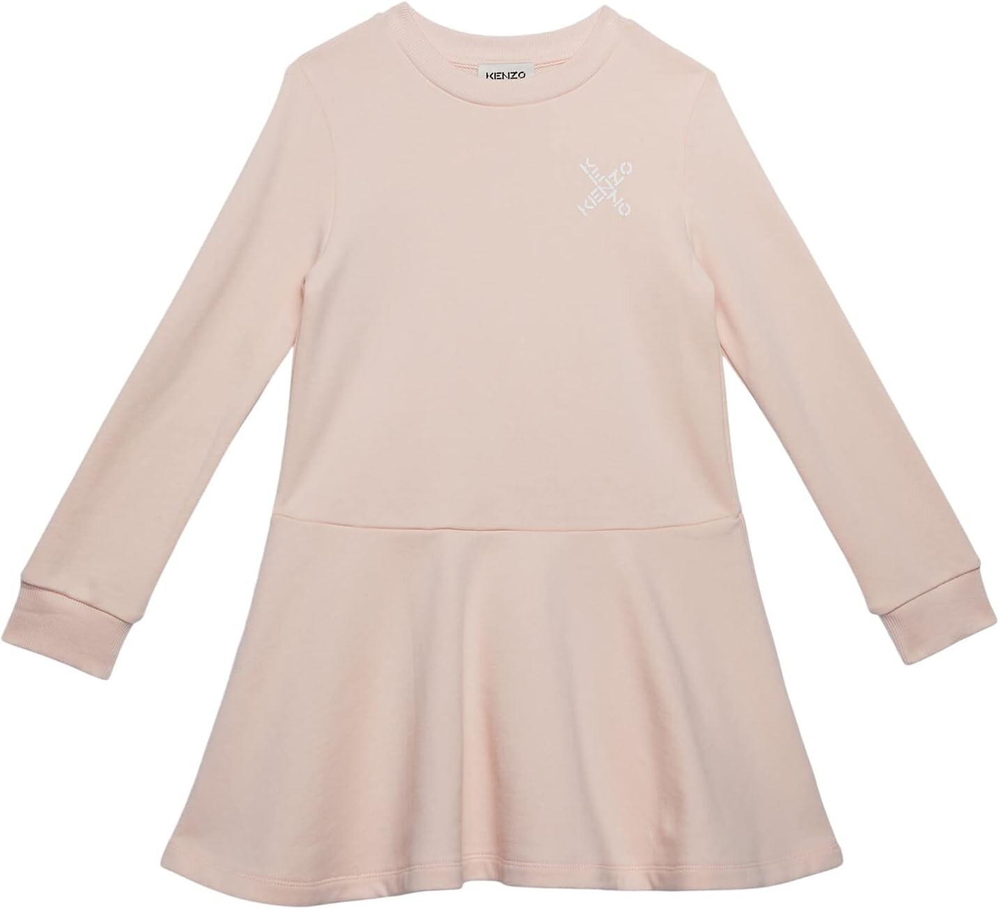 

Платье Kenzo Dress with Cross Logo On The Back, розовый