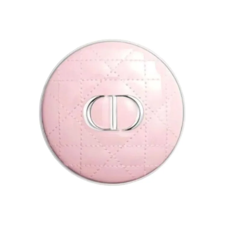 DIOR Удобный чехол-воздушная подушка с розовым глянцевым плетеным узором и увлажняющим блеском