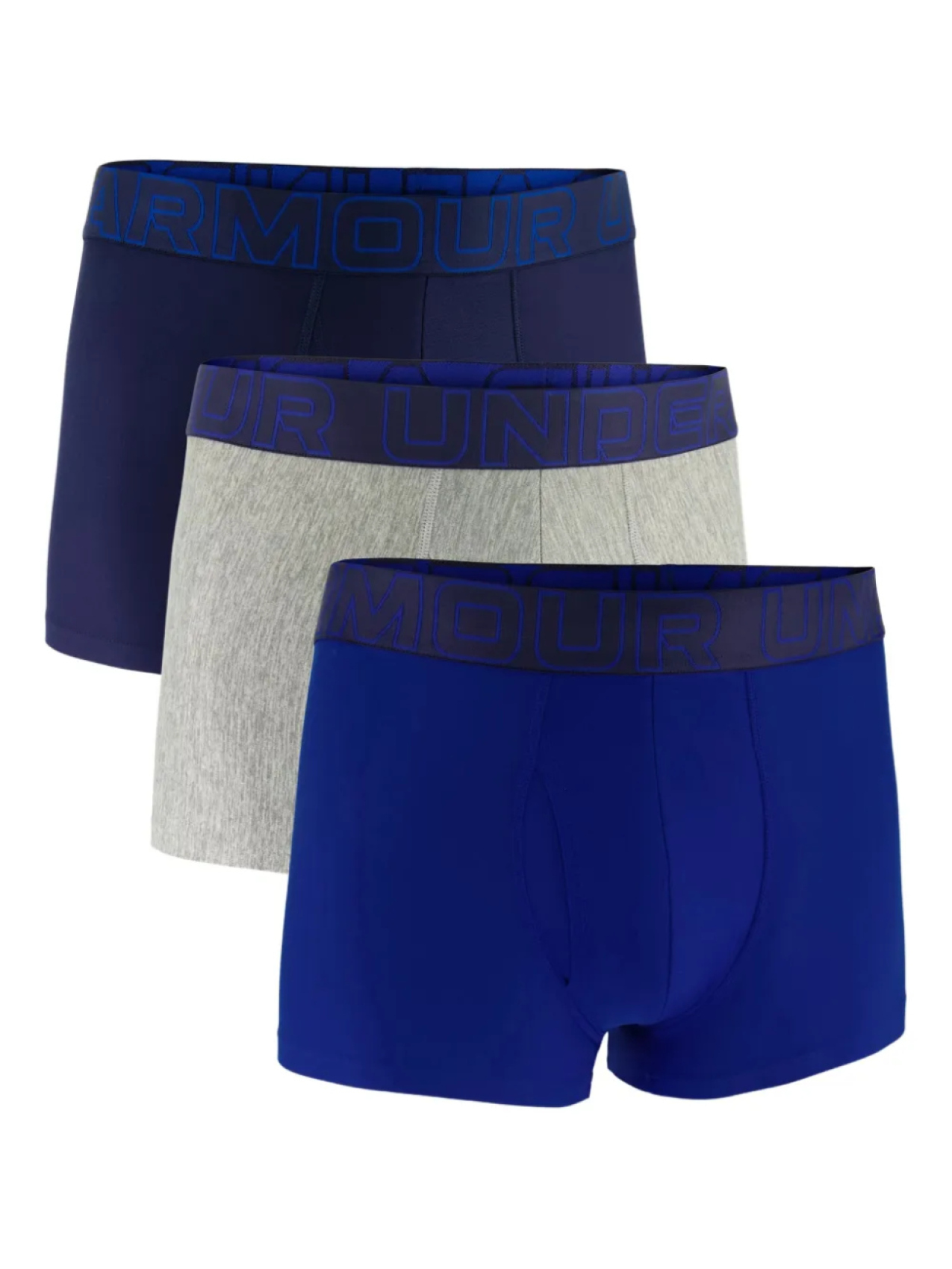 

Under Armour комплект из трех боксеров с логотипом, синий