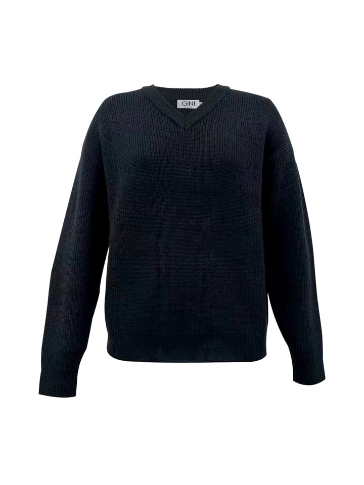 

Пуловер GINI LONDON Stricktop Gini Over, черный