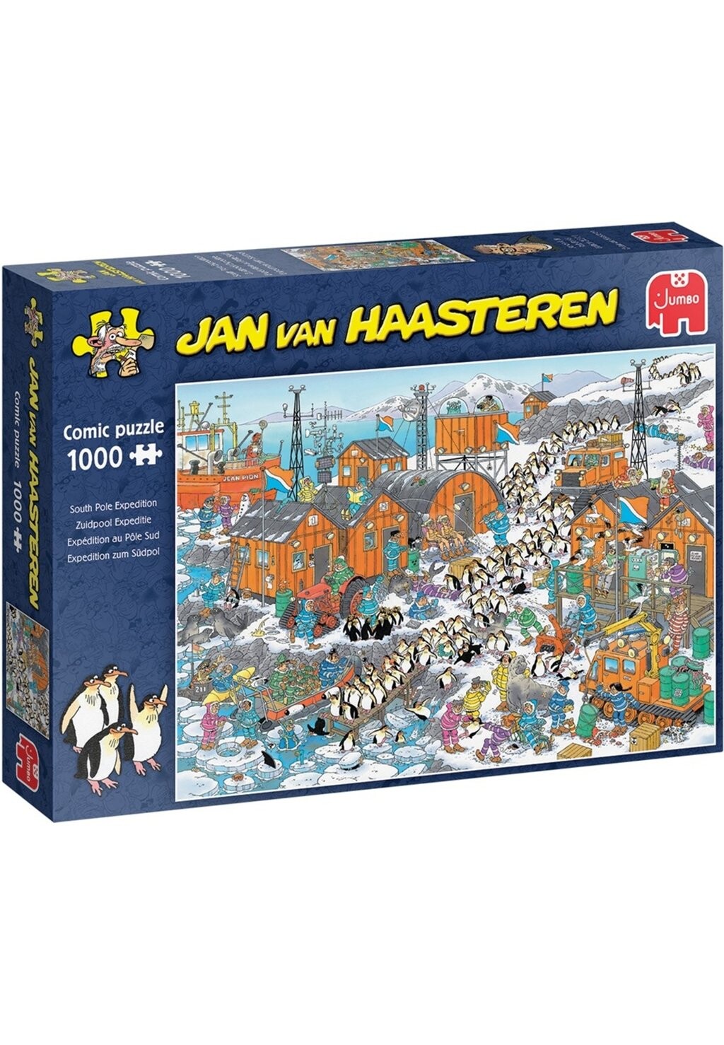 

Пазл JAN VAN HAASTEREN SÜDPOL EXPEDITION Jumbo, цвет multi coloured
