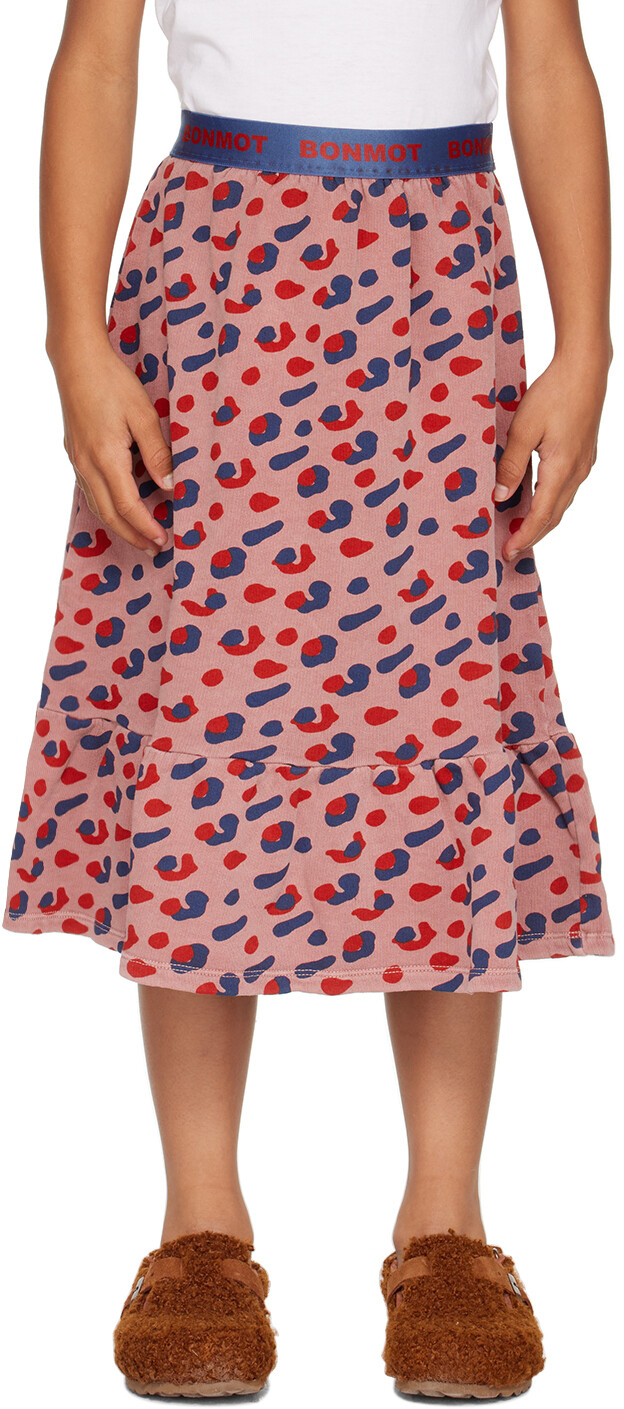 

Bonmot Organic Kids Розовая юбка с оборками и леопардовым принтом, Розовый, Bonmot Organic Kids Розовая юбка с оборками и леопардовым принтом