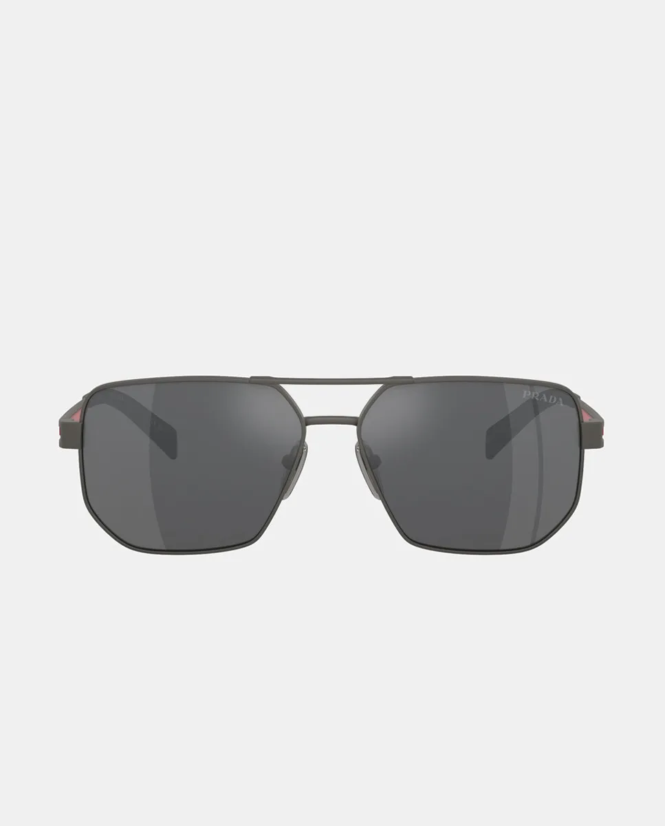

Солнцезащитные очки 0PS 51ZS 19K60A Prada Linea Rossa, темно-серый
