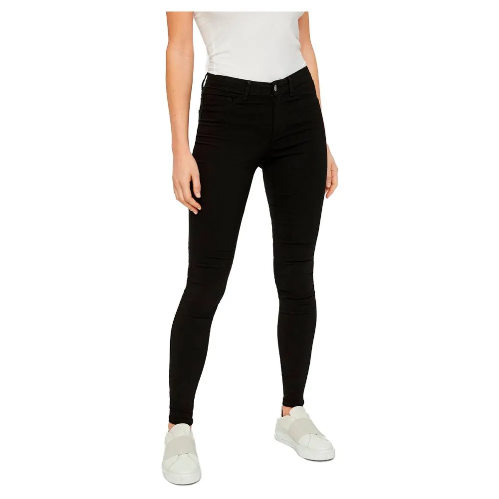 

Джоггеры Pieces High Skinny Wear, черный