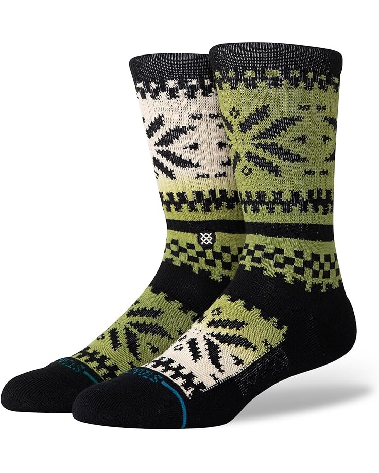 

Носки Unisex Stance Eureka Crew, зеленый