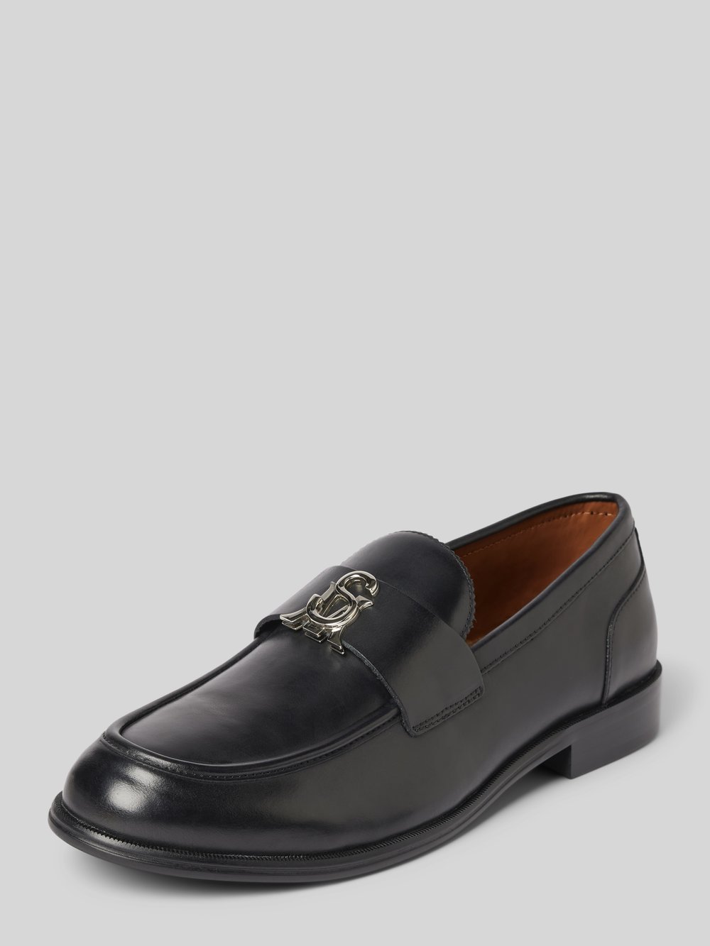 

Кожаные мокасины Steve Madden, черный