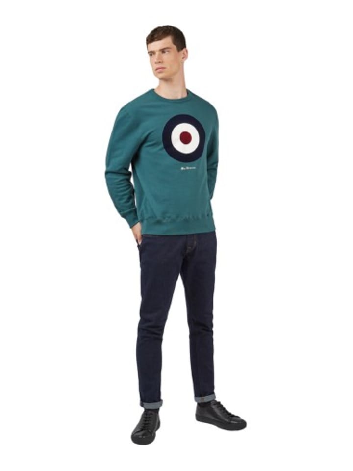 

Толстовка Ben Sherman, зеленый