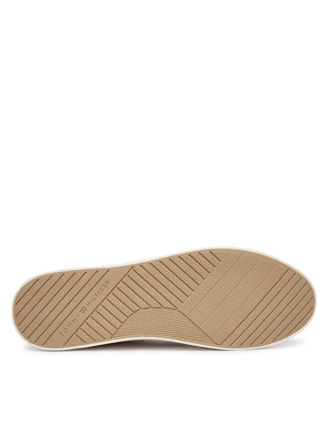 Tommy Hilfiger Кроссовки Th Hi Vulc Core Low Chambray FM0FM05818 бежевые — фото 4