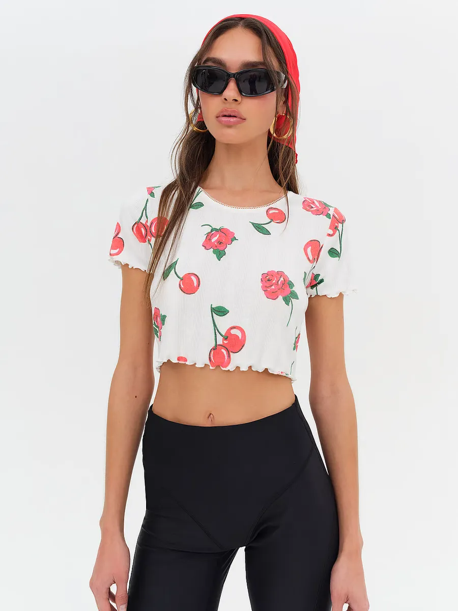 

Детская футболка «Вильма» For Love & Lemons, красный