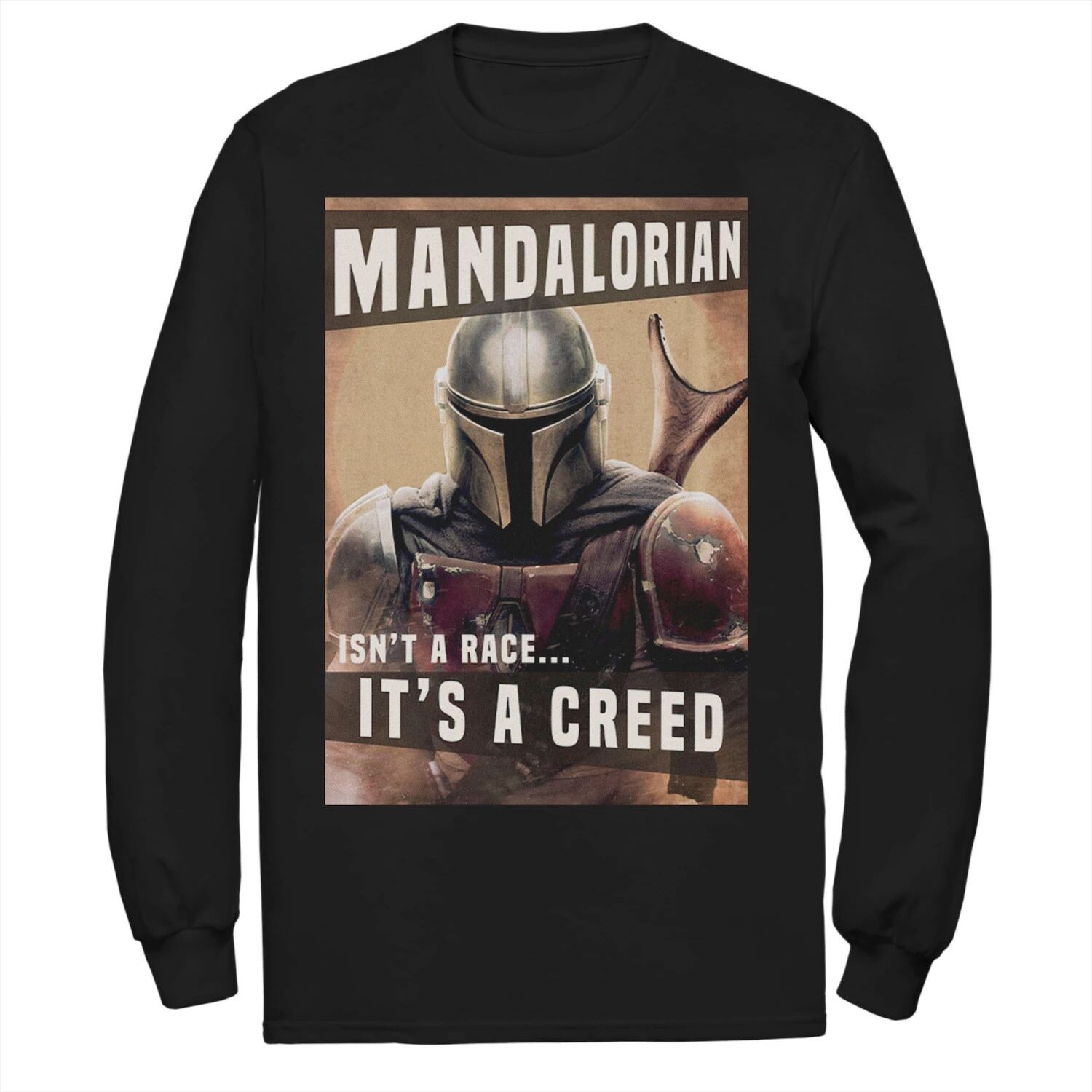 

Мужская футболка The Mandalorian It Is not A Race It's Creed Star Wars