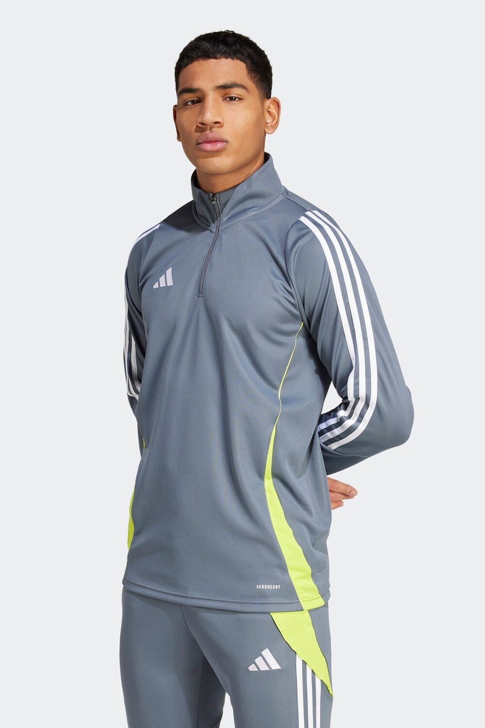

Тренировочный топ Tiro 24 Adidas, серый