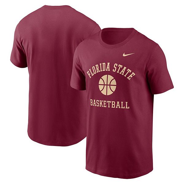 

Мужская футболка florida state seminoles basketball icon garnet Nike