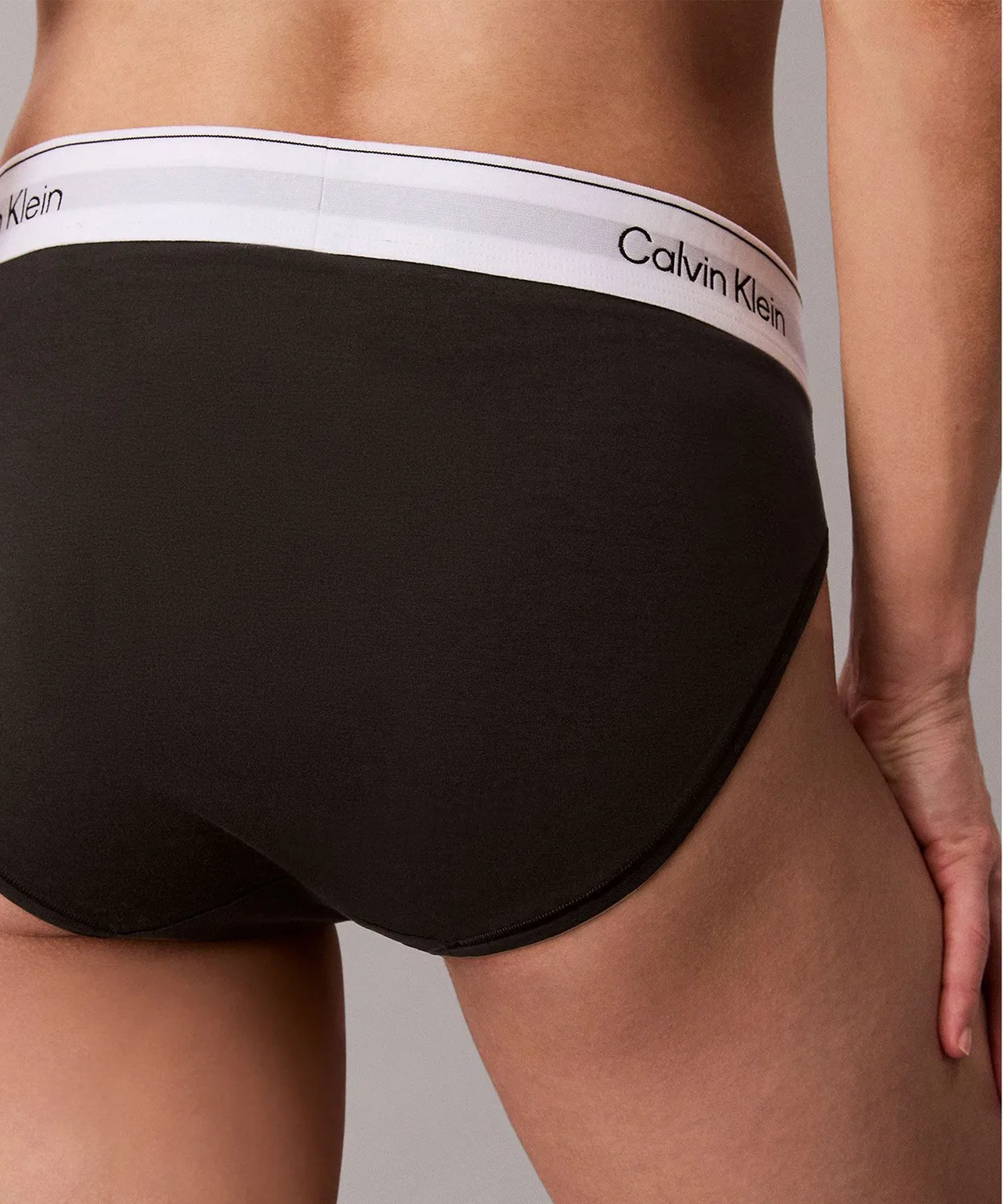 Бикини-шорты Calvin Klein Icon Cotton высокие черные — фото 4