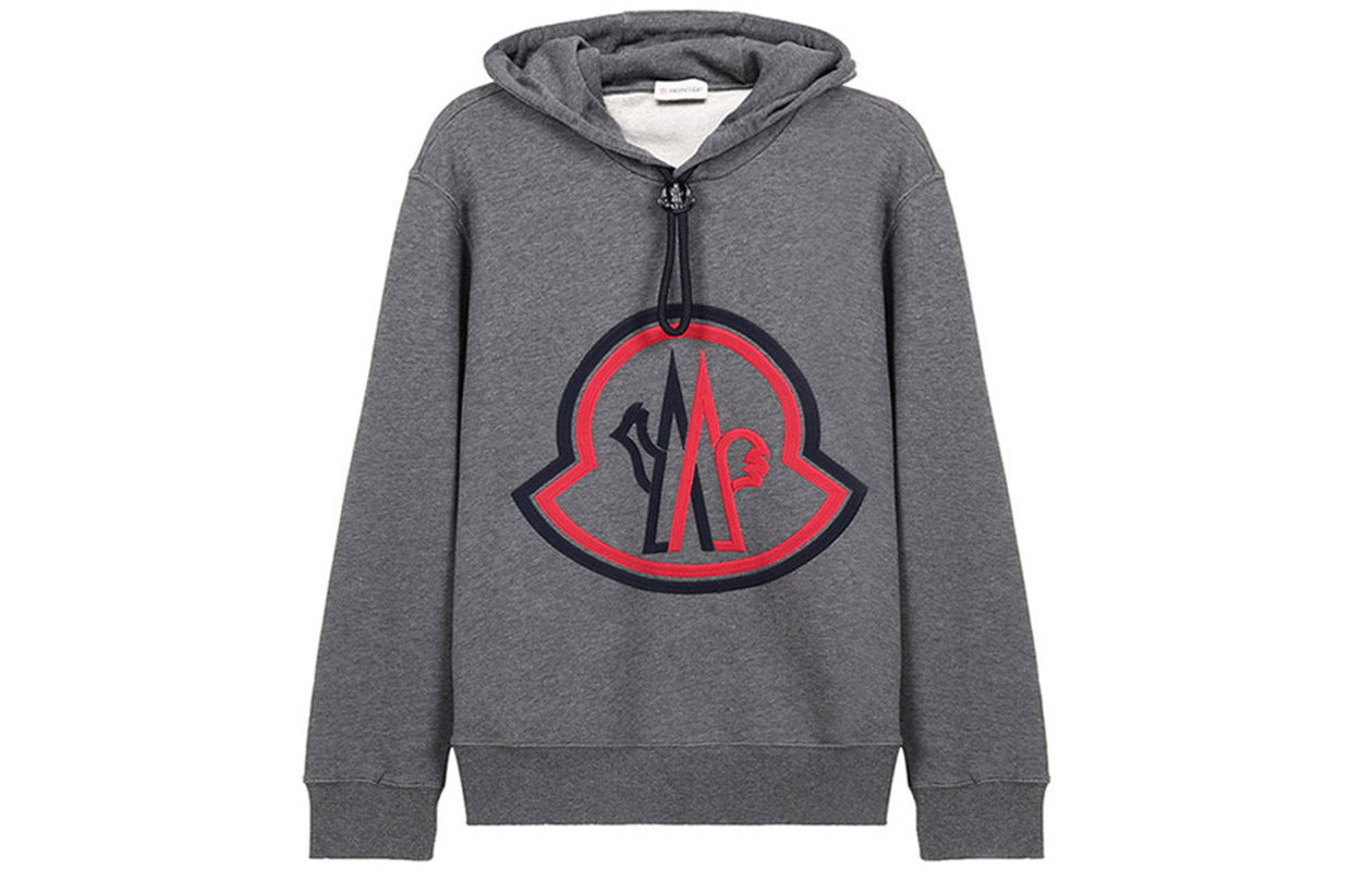 

Свитер мужской серый Moncler