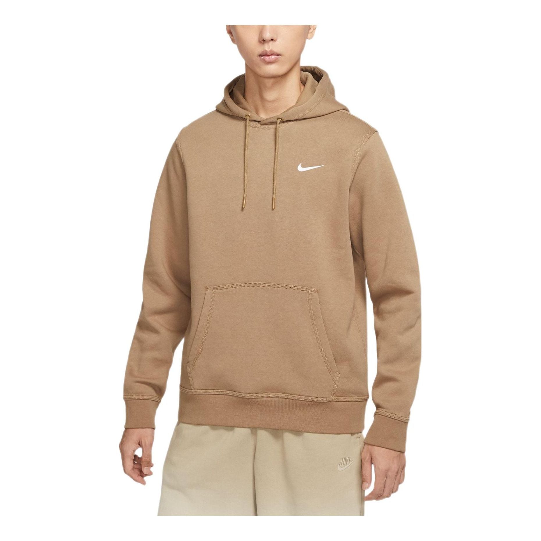 

Худи Nike Nsw Swoosh Logo Hoodie 'Tan Brown' 916271-258, коричневый