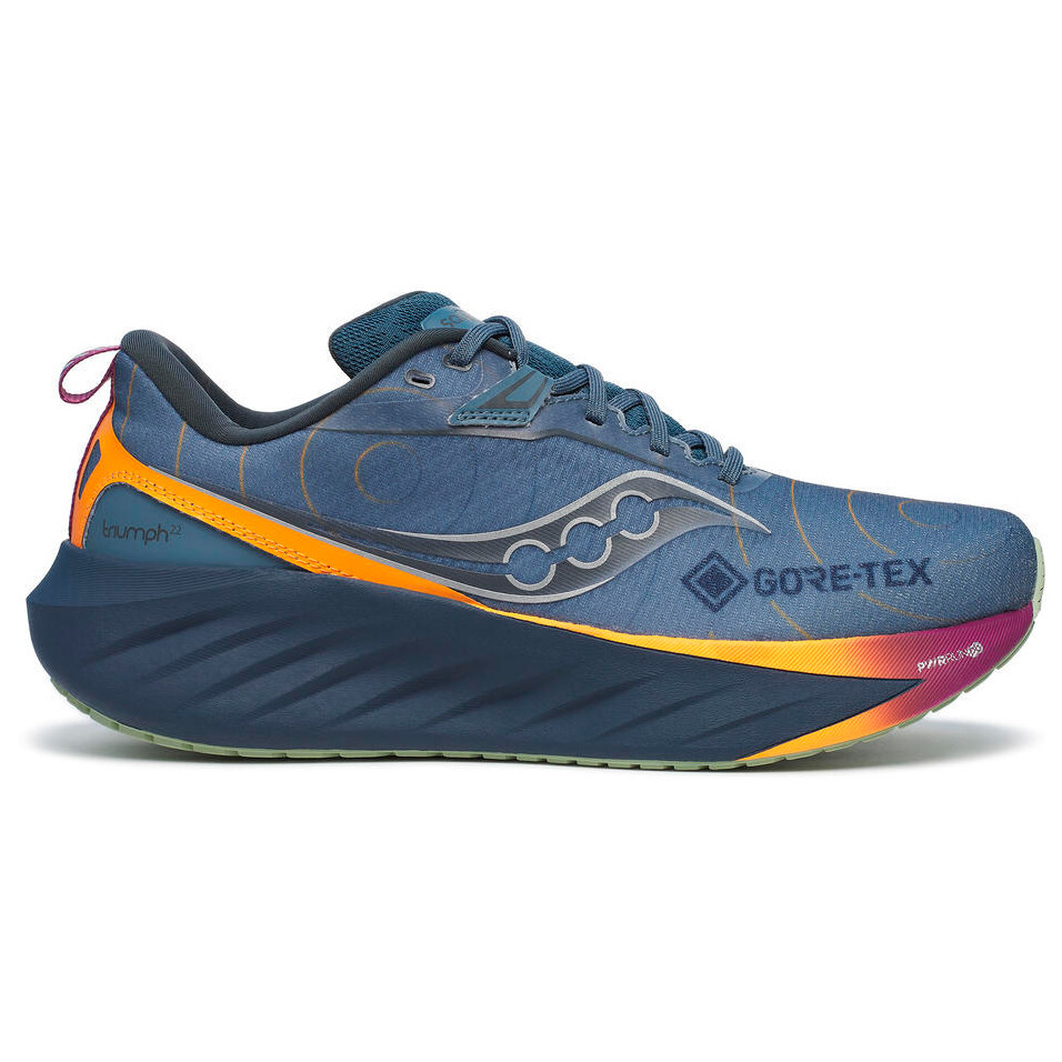 

Кроссовки Saucony Triumph 22 GTX, цвет Mirage/Navy