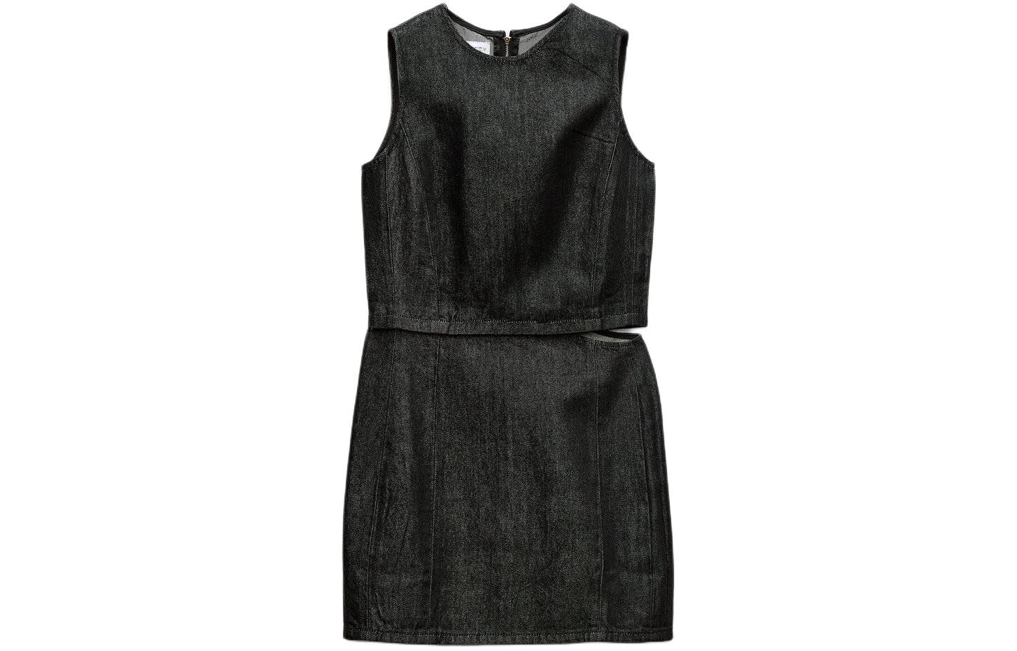 

Платье без рукавов женское Deep Indigo Zara
