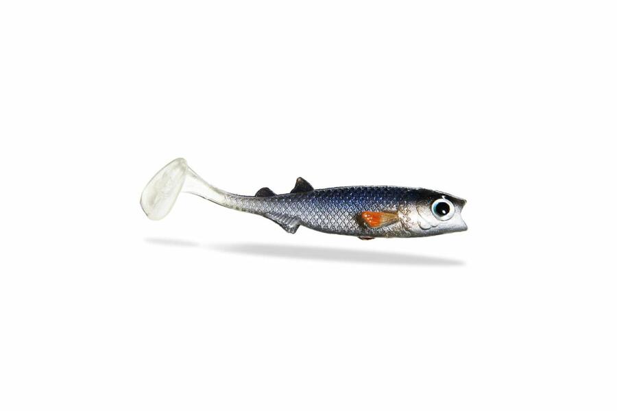 

FISHINGGHOST Мягкая приманка - Renky Shad 7,5 см - Белая рыба