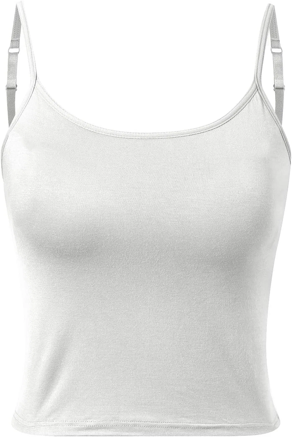 Женский топ с встроенным бюстгальтером, Generic, A09 White