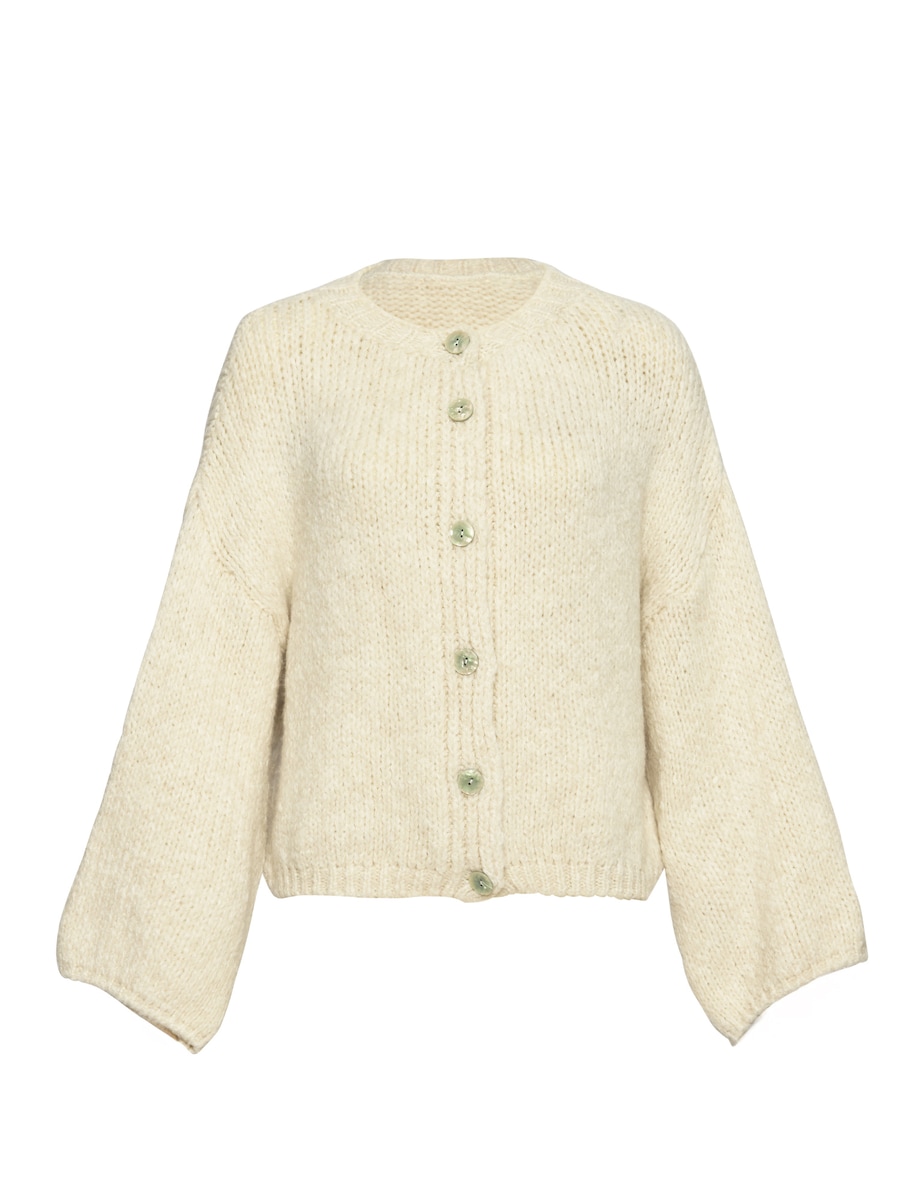 

Вязаный кардиган Lilavie Taynaa, кремовый