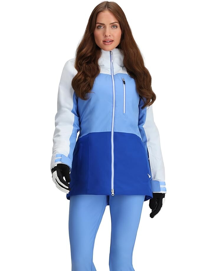 

Куртка Obermeyer First Chair Jacket, цвет Mosaic Blue