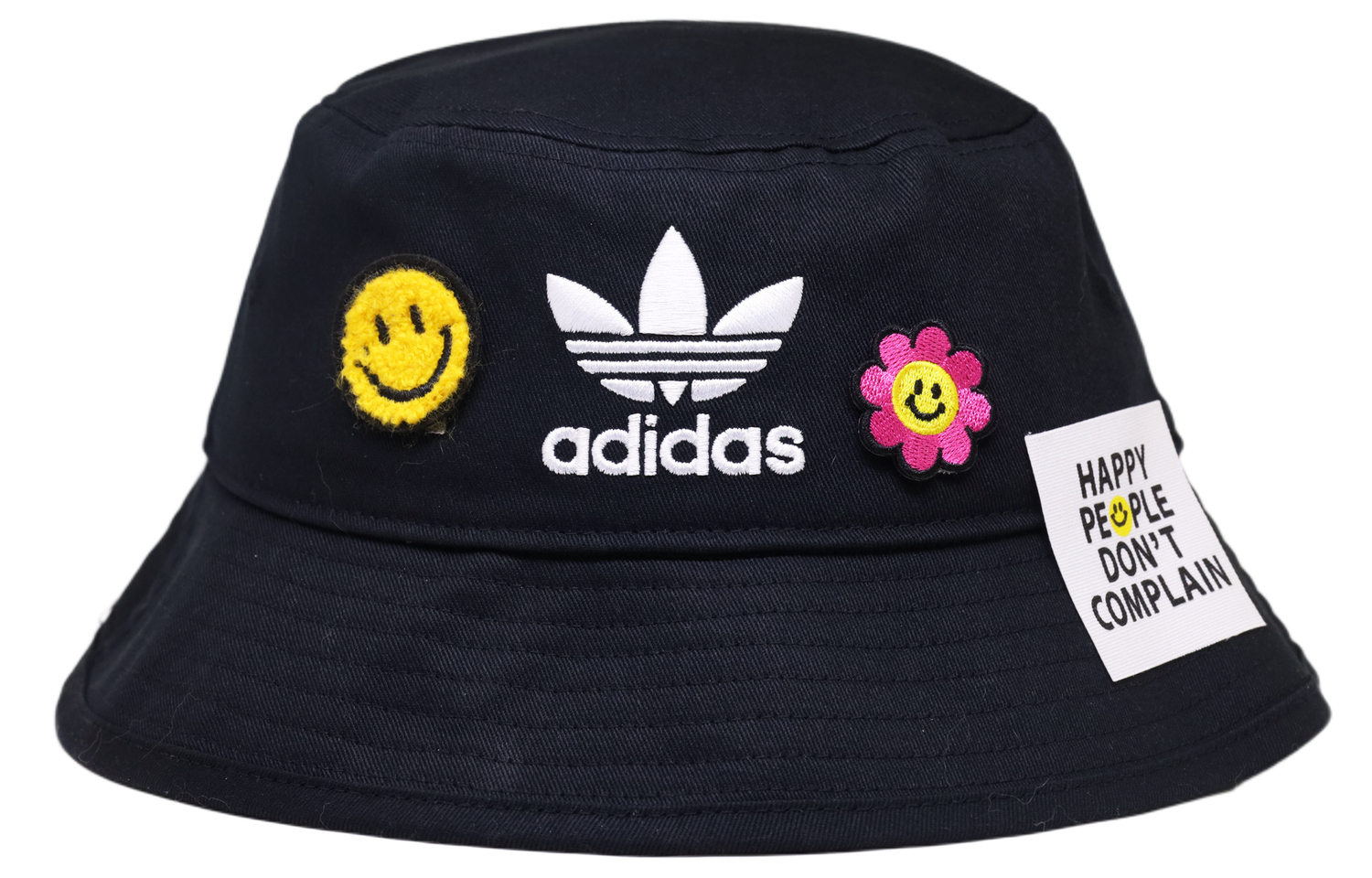 

Adidas Originals Хлопковая панама унисекс черная