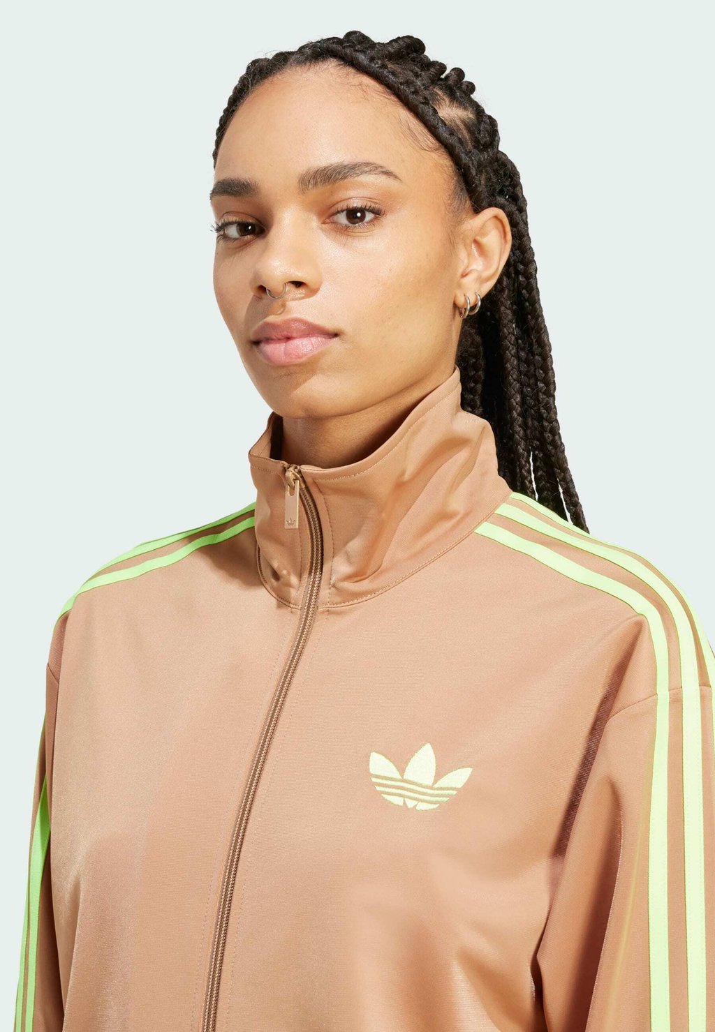 Тренировочная куртка FIREBIRD Adidas Originals, светло-коричневый — фото 4