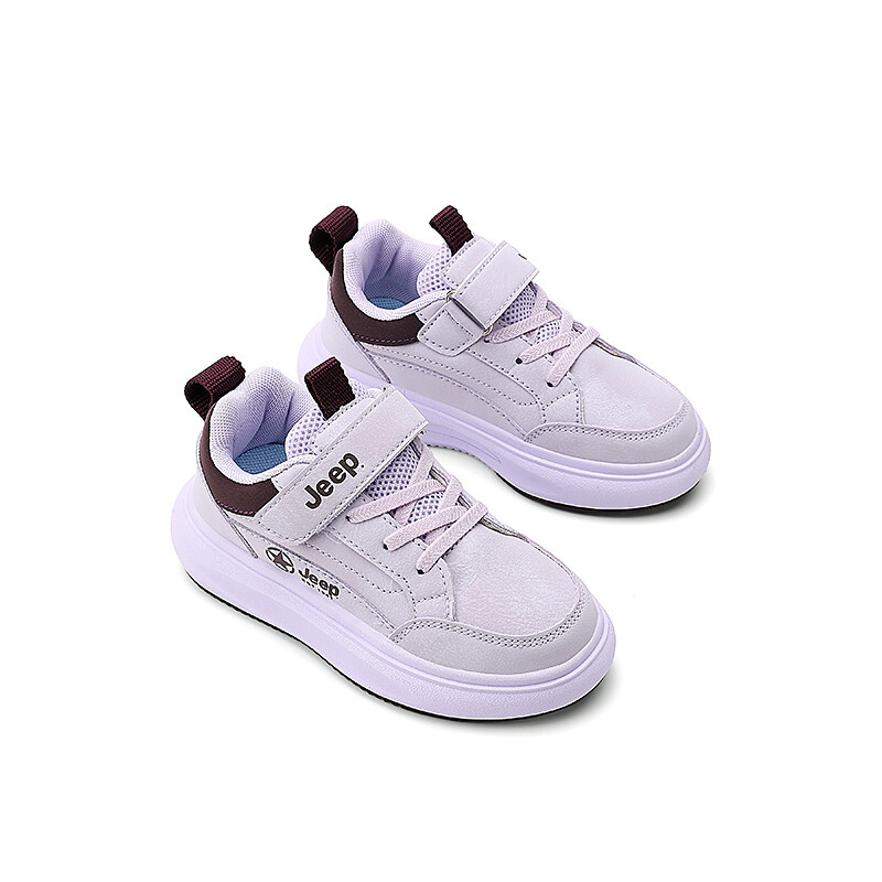 Детские кроссовки для скейтбординга Kids Low-top Lilac Jeep, светло-фиолетовый — фото 3