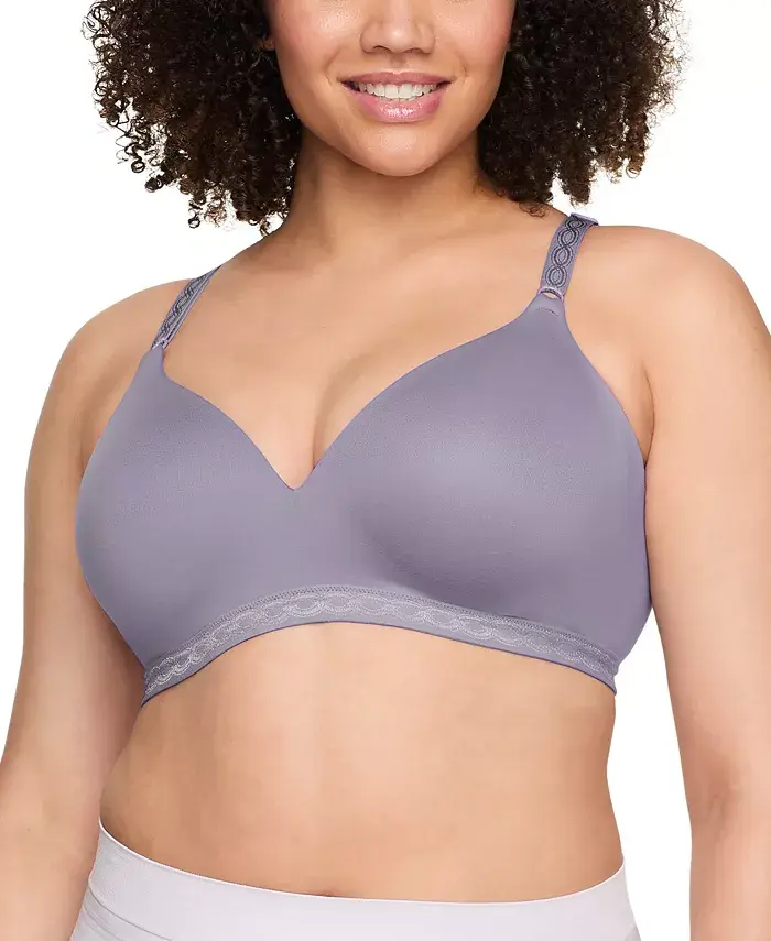 

Warners Cloud 9 Супермягкий беспроводной бюстгальтер с легкой поддержкой 1269 Warner's, фиолетовый