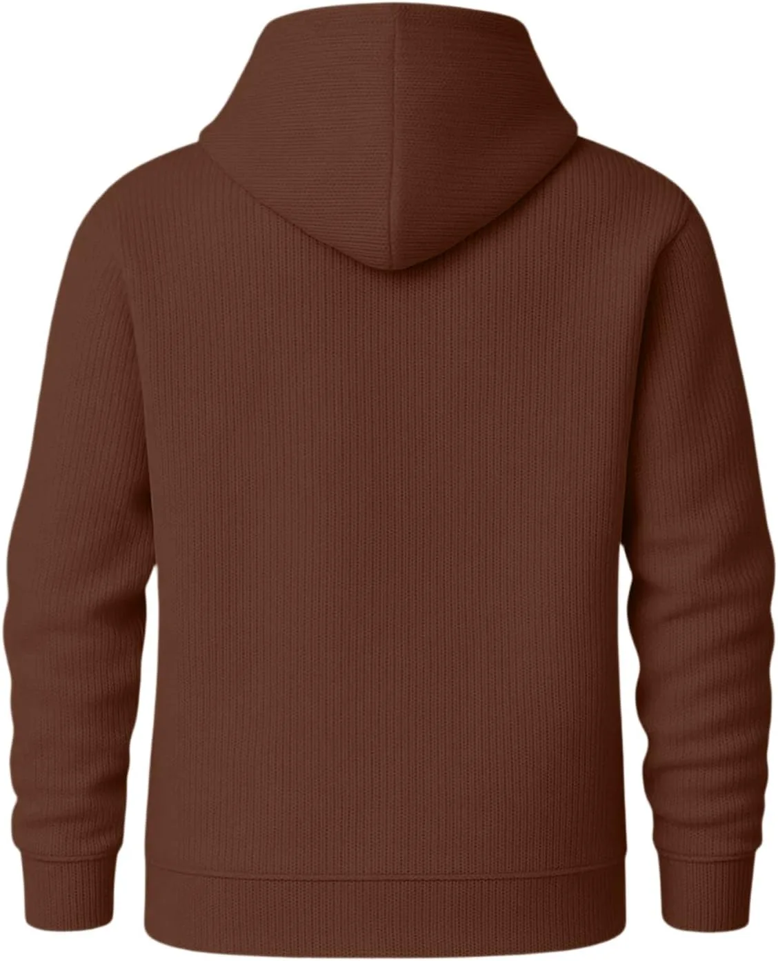 Мужской худи с капюшоном на шнурке, с карманами, Plus Size — фото 2