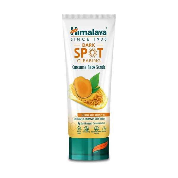 

Скраб для лица Dark Spot Clearing Curcuma Face Scrub Himalaya, 75 ml