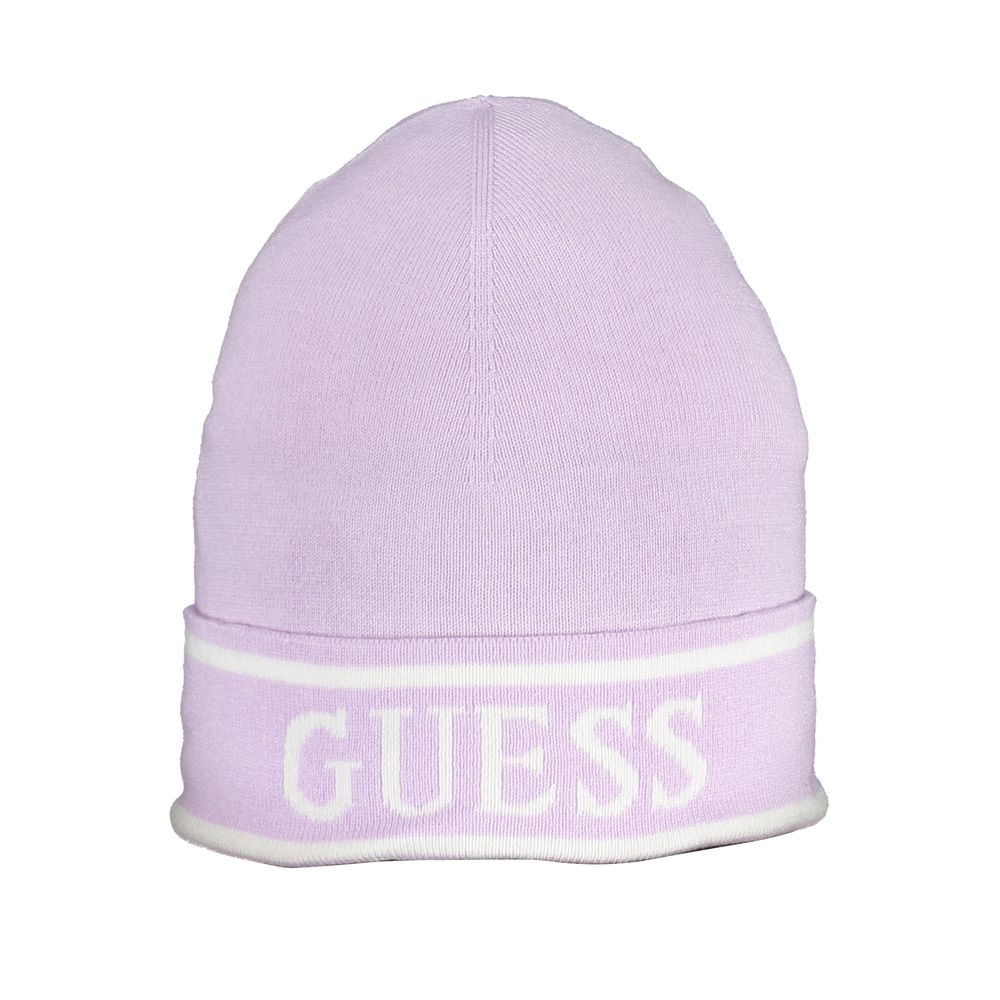 

Фиолетовая хлопковая шляпа Guess Shoes