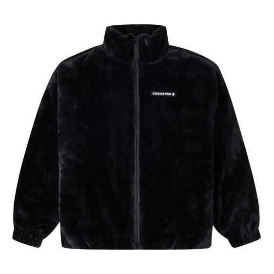

Куртка Converse Loose Stand Collar Stay Warm Logo Jacket Couple Style Black 10023526-A01, черный