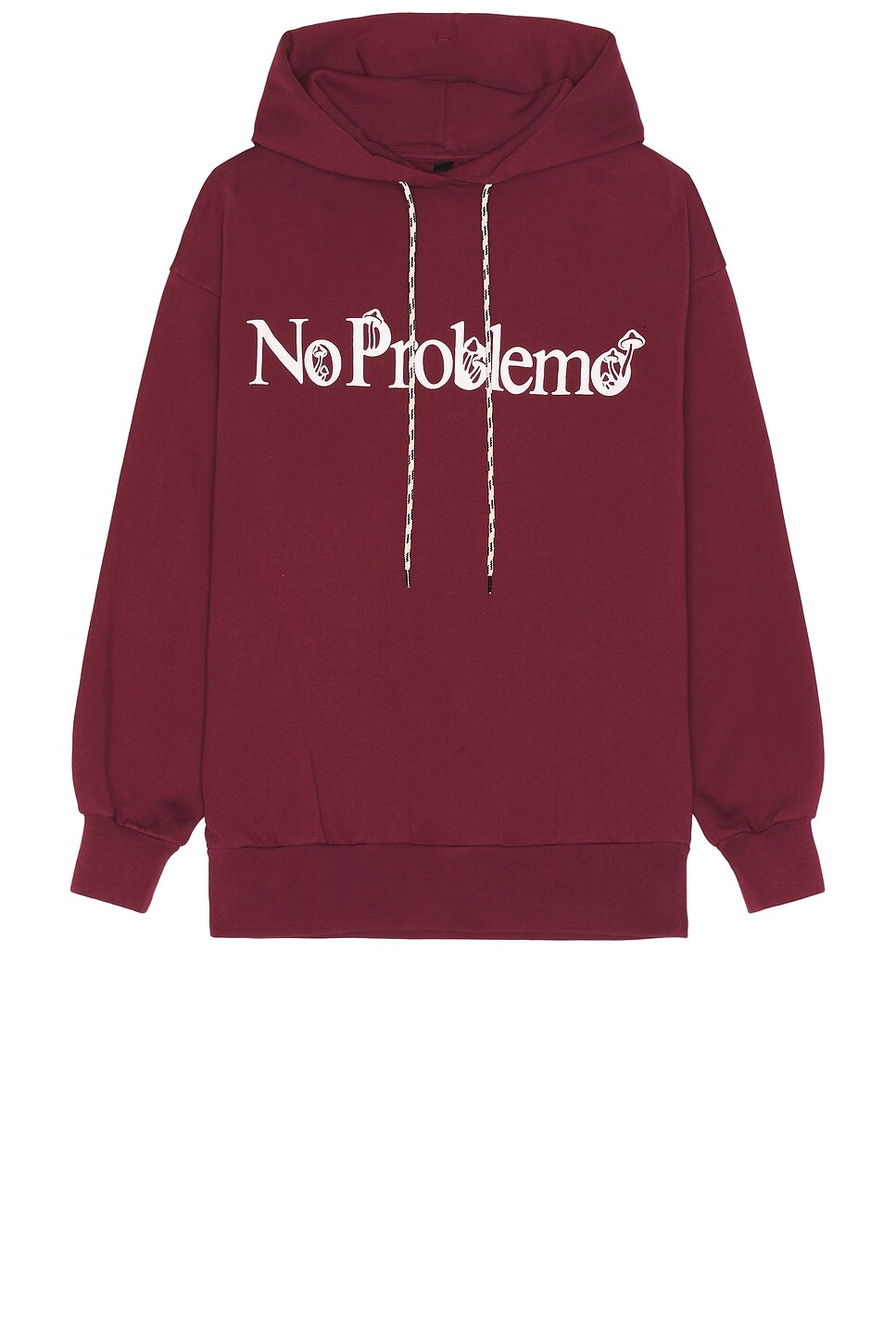 

Толстовка с грибной проблемой No Problemo, цвет Burgundy