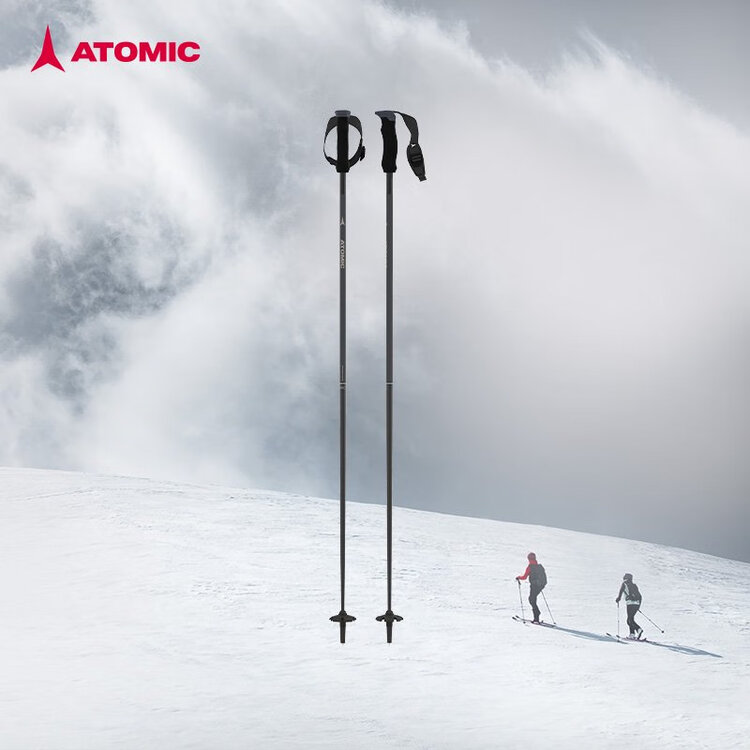 

Atomic Горнолыжные палки 5/6 star full mountain carbon/aluminum, снаряжение для снега, black - 6 star carbon pole AMT ultra sqs, women's, 125cm