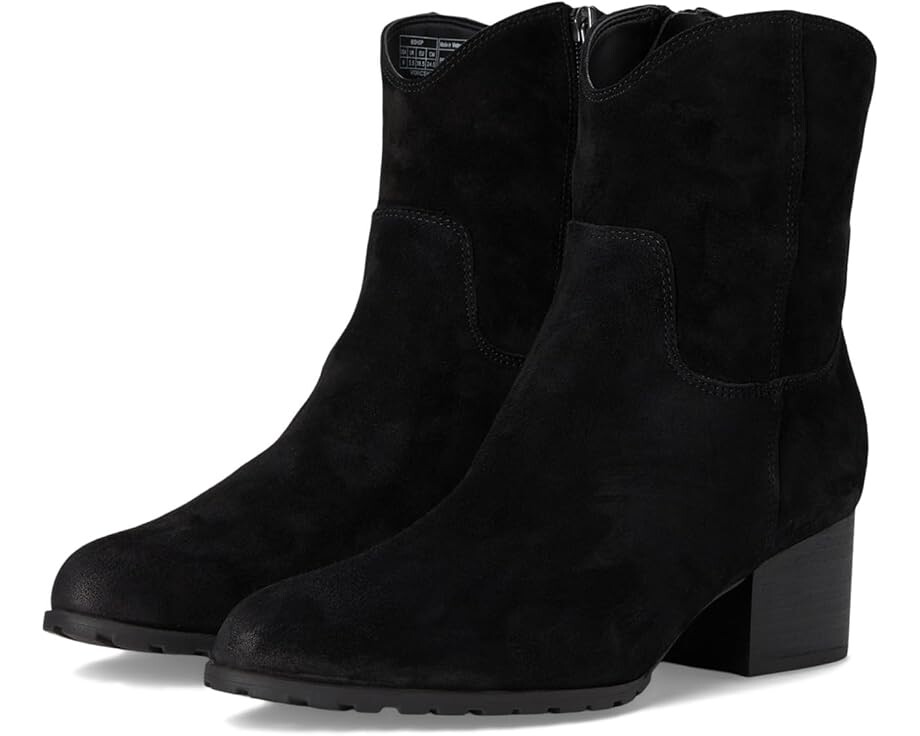 

Ботинки VIONIC Bishop Western Boots, цвет Black Waxy Suede