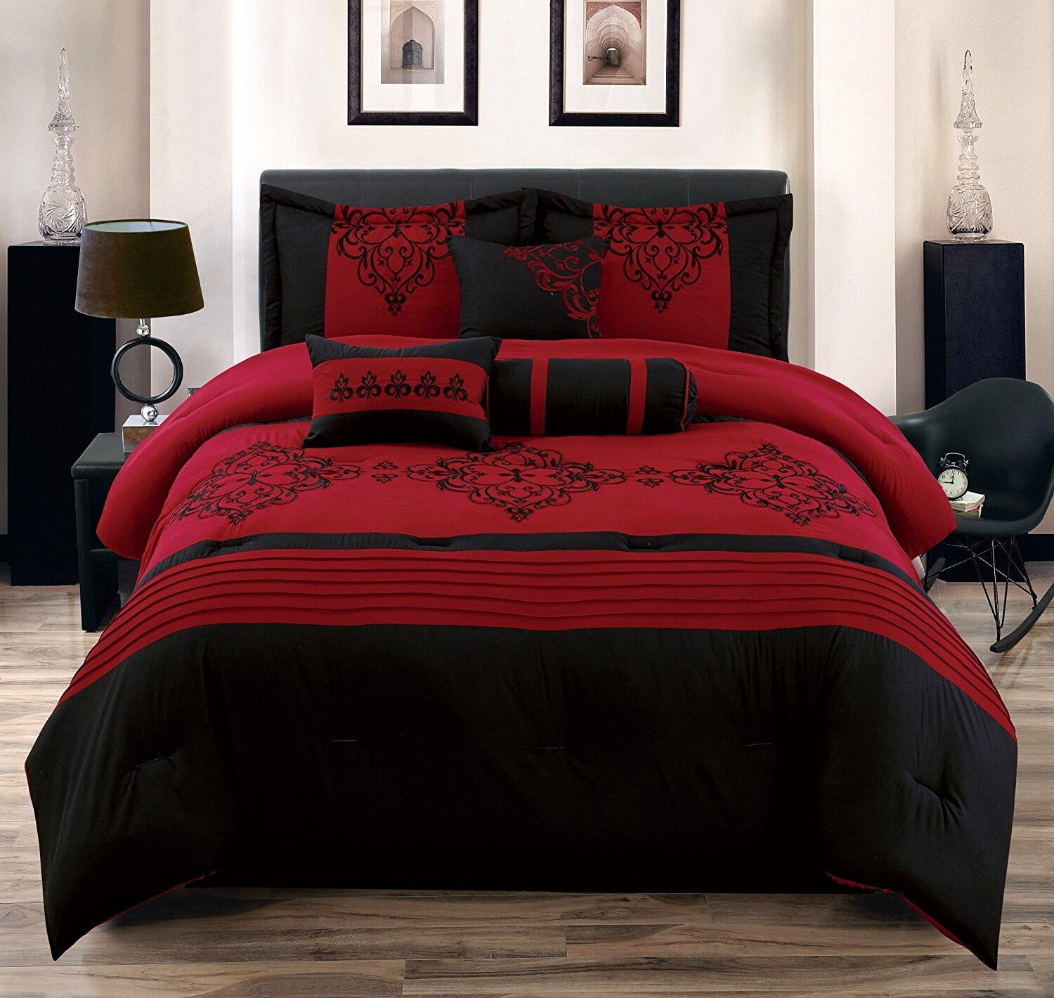 

Комплект постельного белья Heba Queen Size, 7 предметов