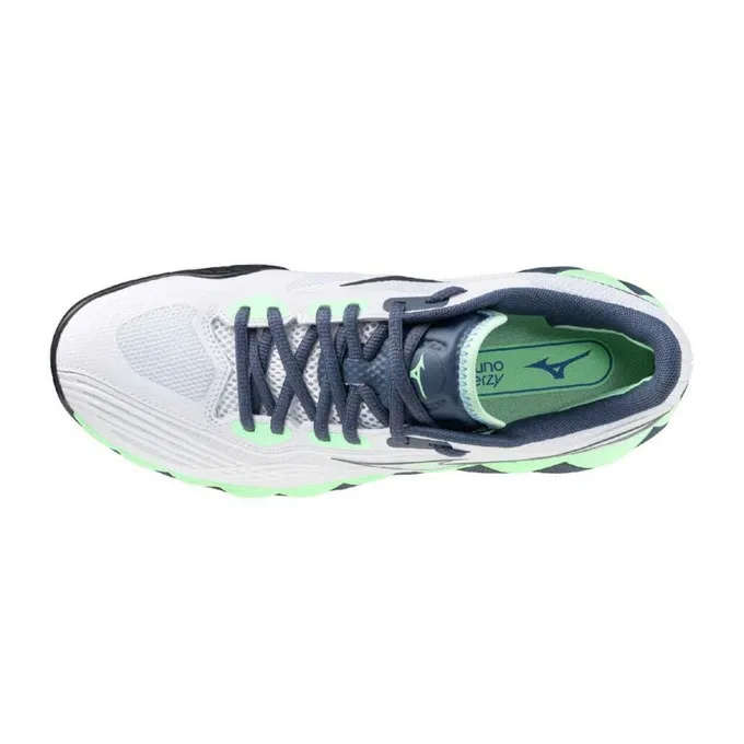 Теннисные кроссовки «Wave Enforce Tour 2 OC» от Mizuno, White X Mint (37) — фото 4