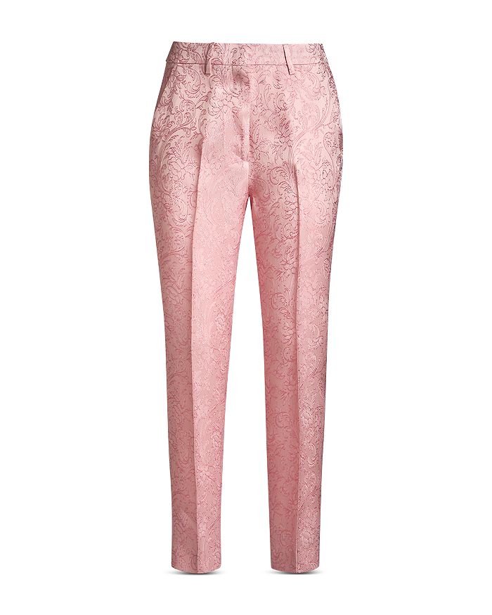 

Парчовые штаны Etro, розовый