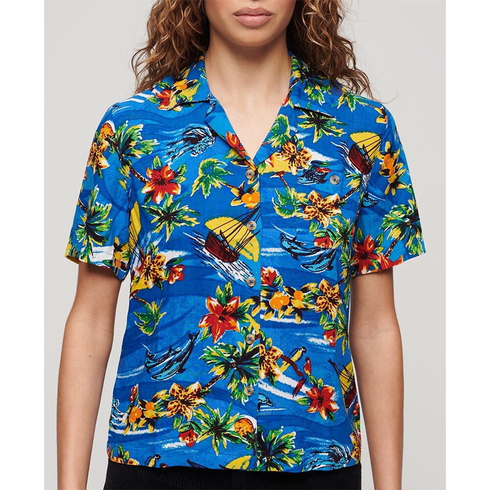 

Рубашка Superdry Beach Resor, разноцветный