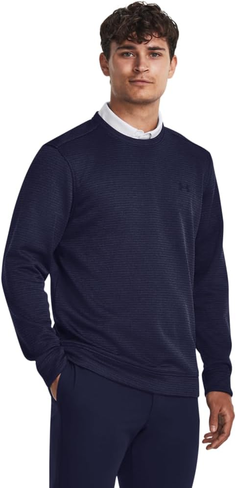 

Under Armour мужская толстовка Storm Sweaterfleece с длинным рукавом, (410) Midnight Navy/Midnight Navy