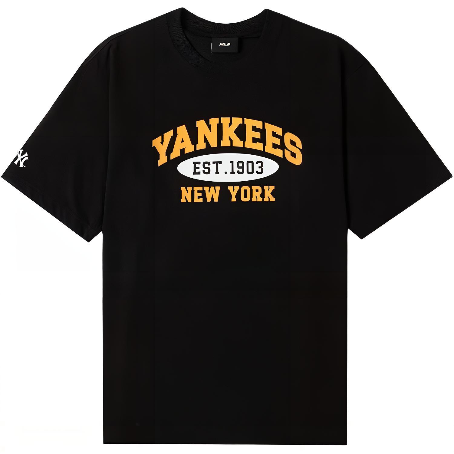 

MLB Футболка New York Yankees унисекс черная, Черный, MLB Футболка New York Yankees унисекс черная