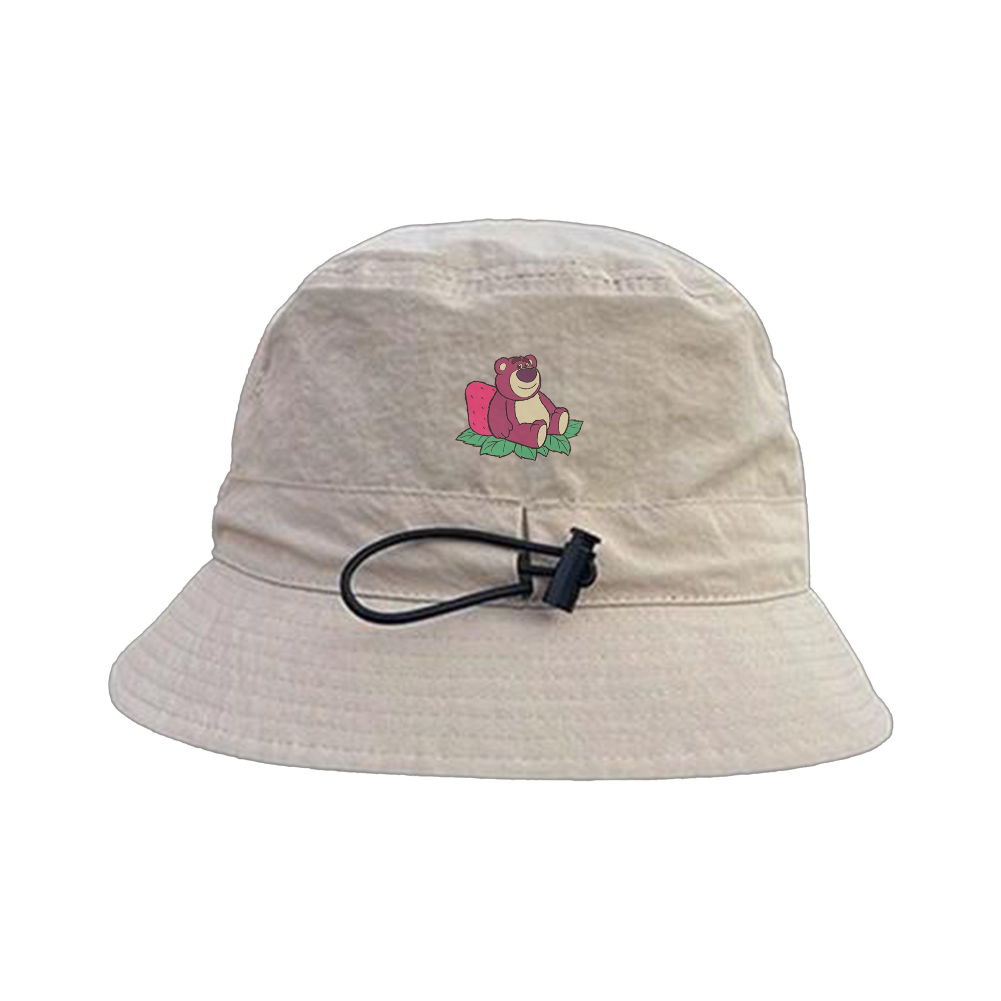 

Disney Ковшовая шляпа из полиэстера серии Strawberry Bear Унисекс, Light Khaki