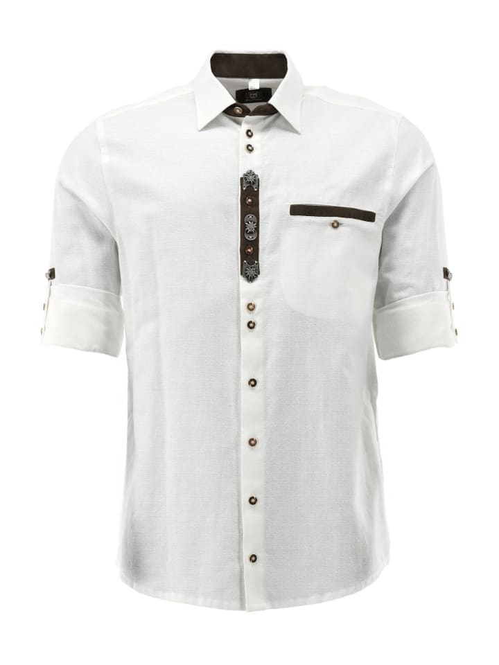 

Традиционная рубашка Фесудо белого цвета OS-Trachten