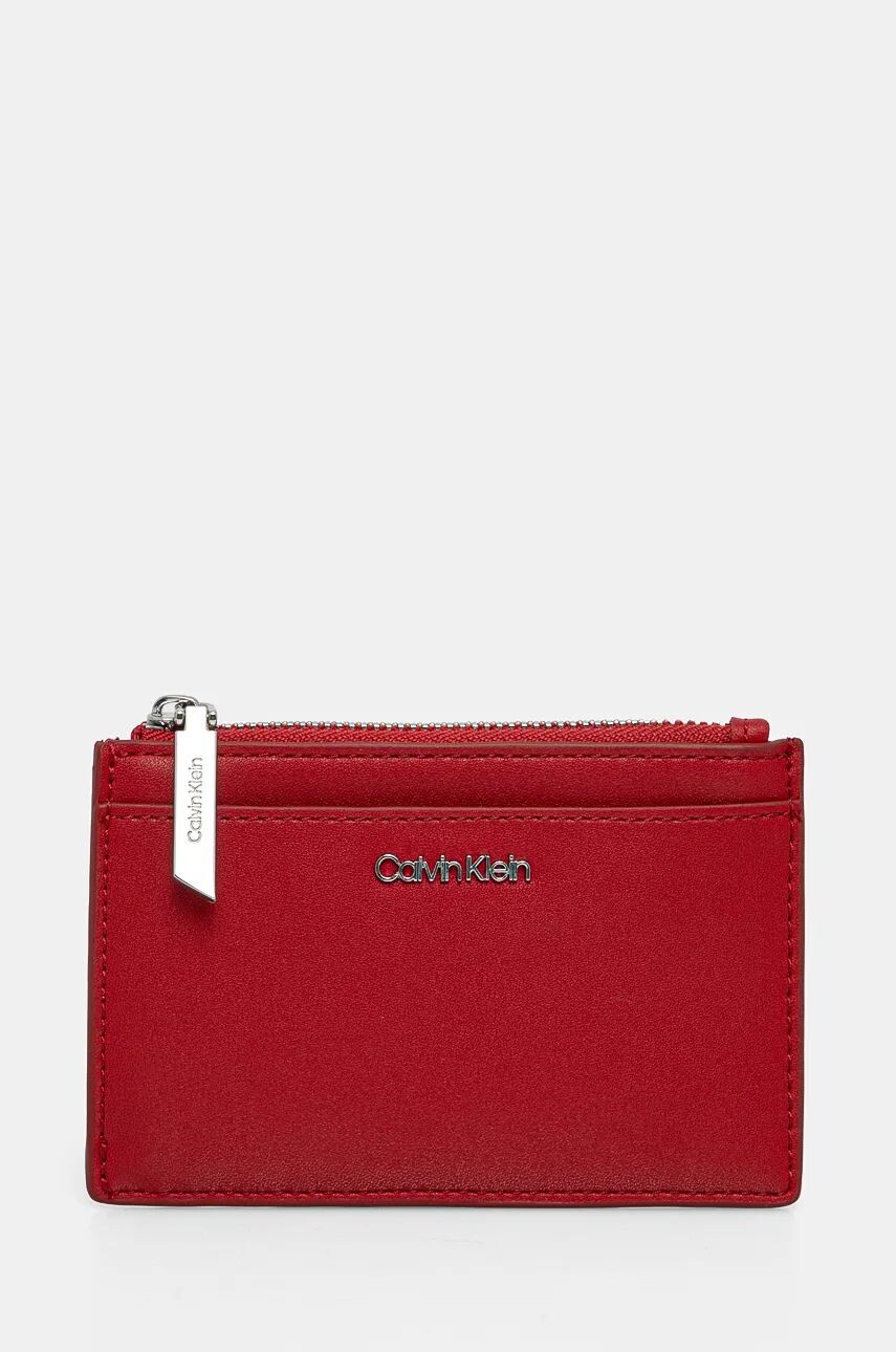 

Визитница Calvin Klein, красный