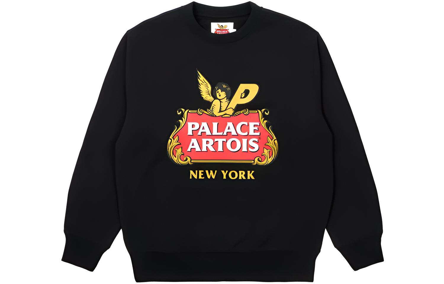 

Толстовка X Stella Artois Cartouche Crew PALACE, черный