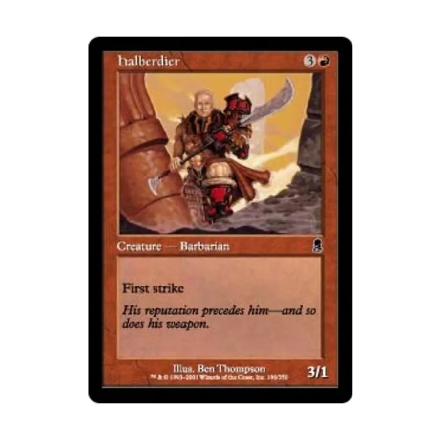 

CCG Алебардир (К), MTG - Odyssey