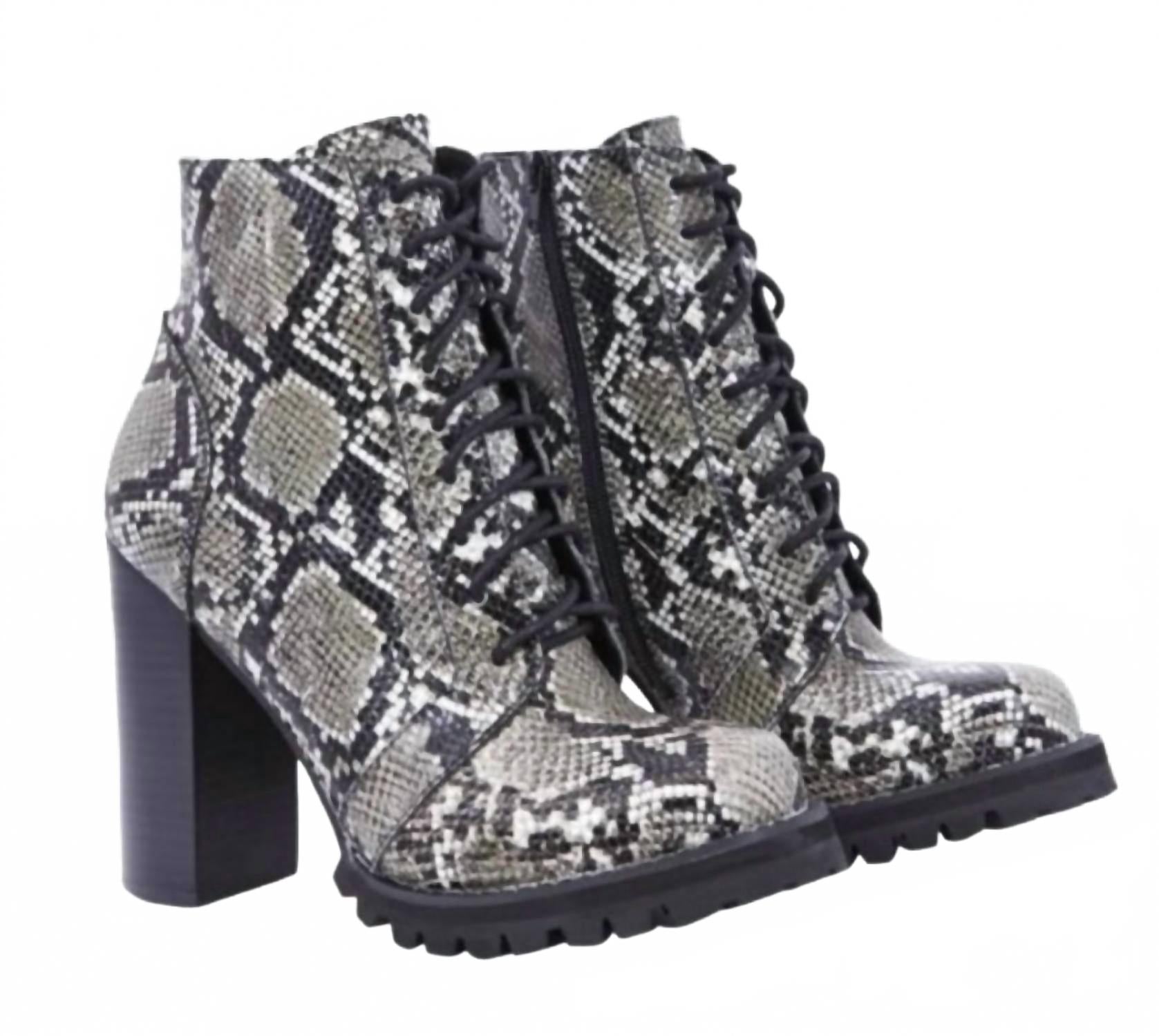 Женские туфли Legion Snake в цвете Legion Grey Jeffrey Campbell