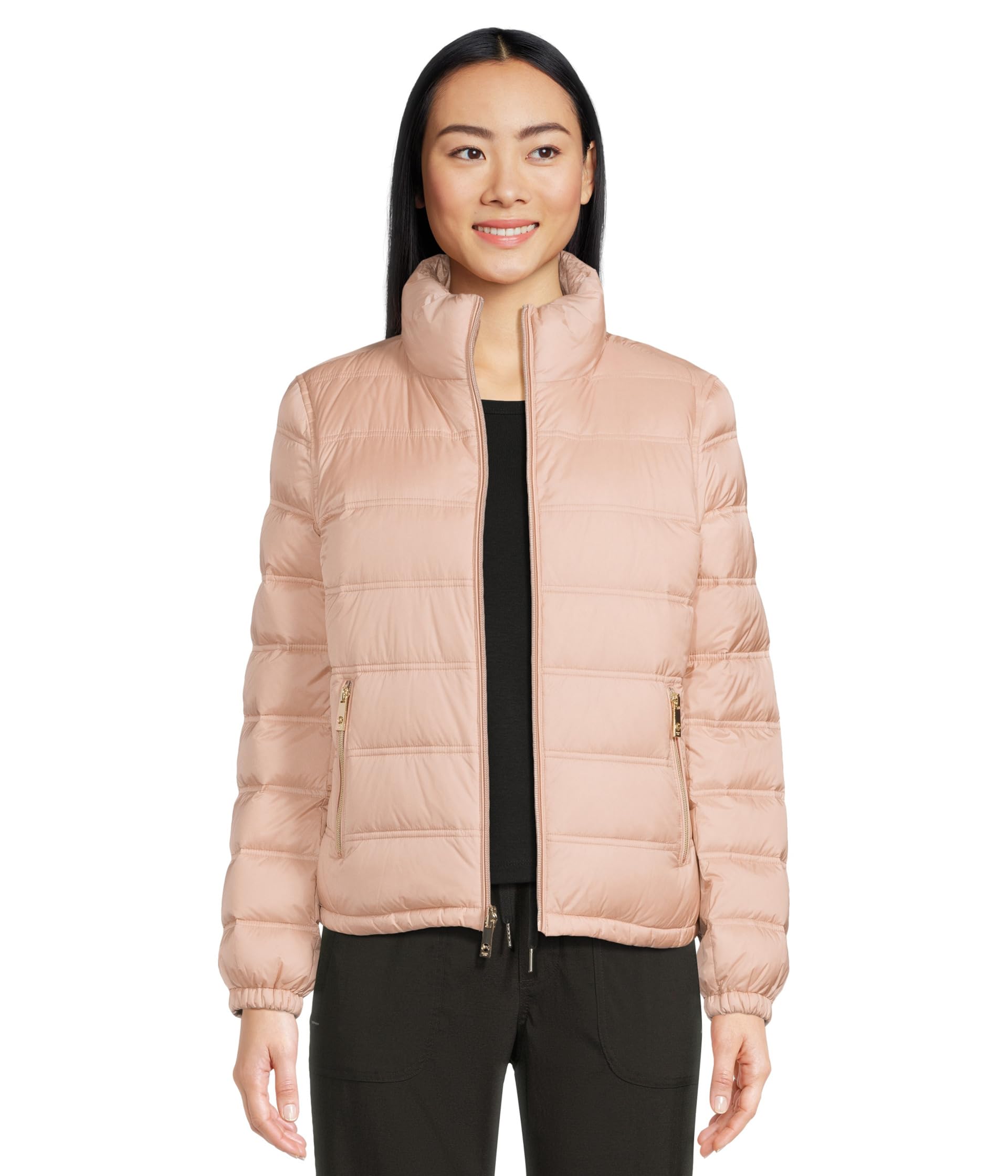 

Куртка MICHAEL Michael Kors Reversible Packable Down M826438Y74, цвет Rosewater/Dusty Rose