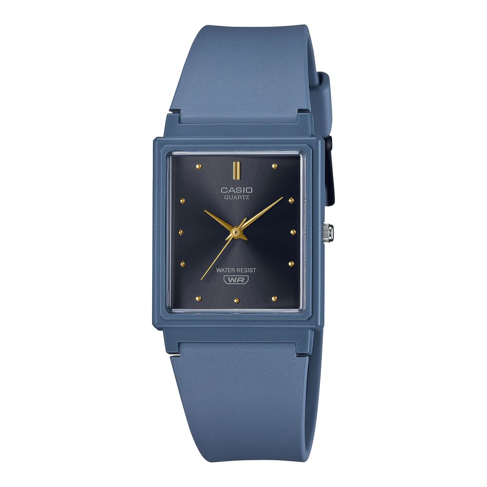 

Часы из синей смолы Casio